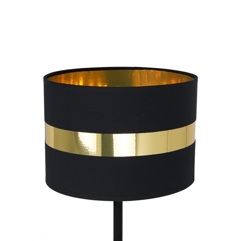 Lampa stołowa PALMIRA BLACK / GOLD 1xE27 60W