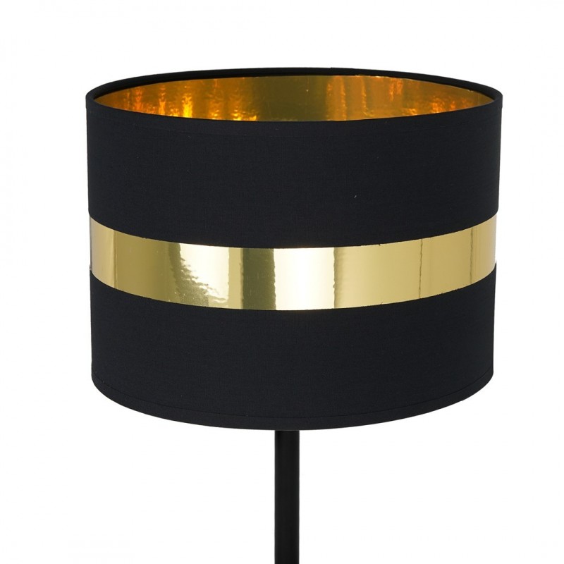 Lampa stołowa PALMIRA BLACK / GOLD 1xE27 60W
