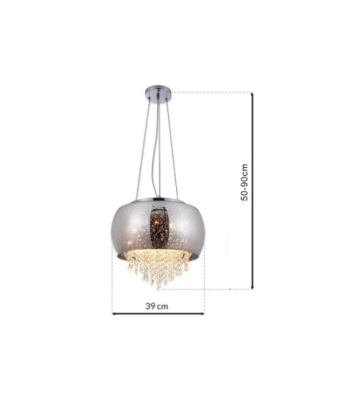 LAMPA WISZĄCA STARLIGHT 3xE14