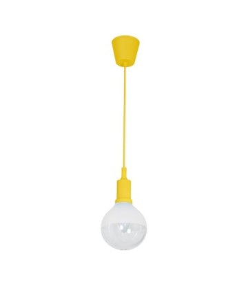 LAMPA WISZĄCA BUBBLE YELLOW 5W E14 LED