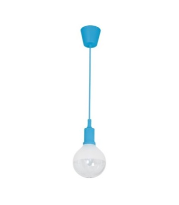 LAMPA WISZĄCA BUBBLE BLUE 5W E14 LED