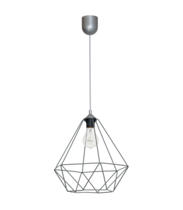 Lampa wisząca BASKET GRAY 1xE27