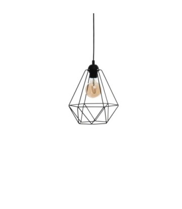 Lampa wisząca BASKET BLACK 3xE27