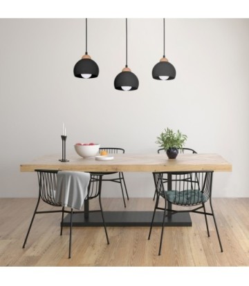 Lampa wisząca DAMA BLACK 3xE27