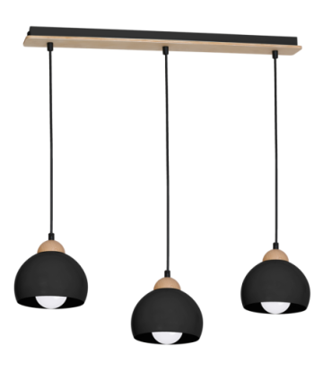 Lampa wisząca DAMA BLACK 3xE27