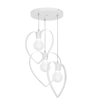 Lampa wisząca AMORE WHITE 3xE27