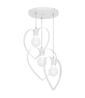 Lampa wisząca AMORE WHITE 3xE27