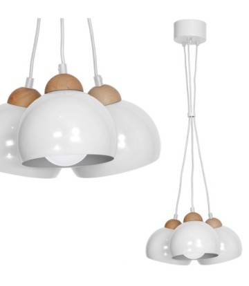 Lampa wisząca DAMA WHITE 3xE27