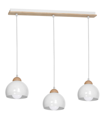 Lampa wisząca DAMA WHITE 3xE27