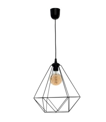 Lampa wisząca BASKET BLACK 1xE27