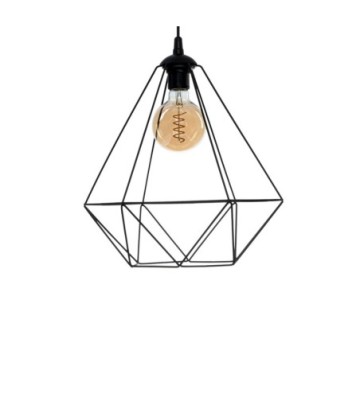 Lampa wisząca BASKET BLACK 1xE27