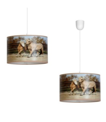 Lampa Wisząca HORSES 1xE27