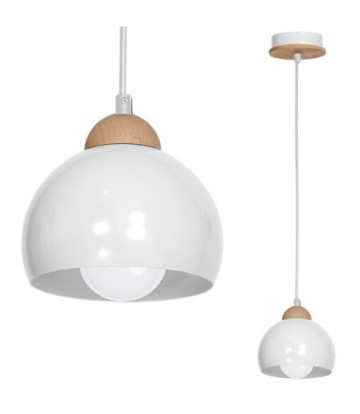 Lampa wisząca DAMA WHITE 1xE27