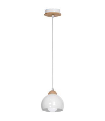 Lampa wisząca DAMA WHITE 1xE27