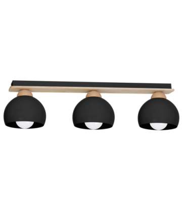 Lampa sufitowa DAMA BLACK 3xE27