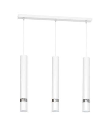 Lampa wisząca JOKER WHITE/CHROME 3xGU10