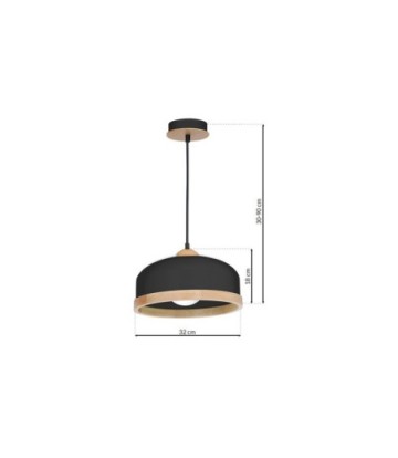 Lampa wisząca STUDIO BLACK 1xE27