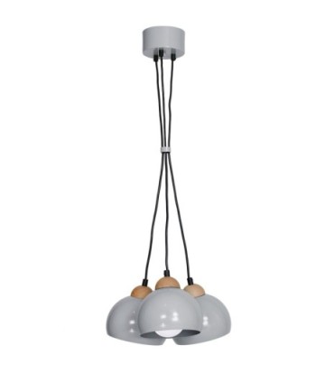 Lampa wisząca DAMA GRAY 3xE27