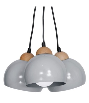 Lampa wisząca DAMA GRAY 3xE27