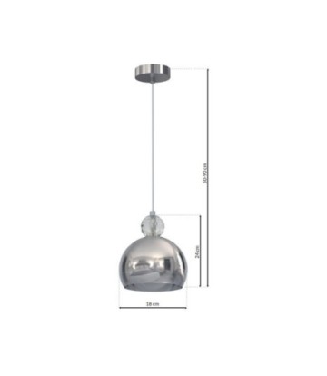 Lampa Wisząca TOLEDO 1xE27