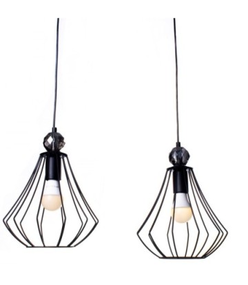 Lampa wisząca JEWEL BLACK 3xE27