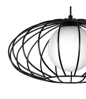 Lampa Wisząca KRONOS BLACK 1xE14