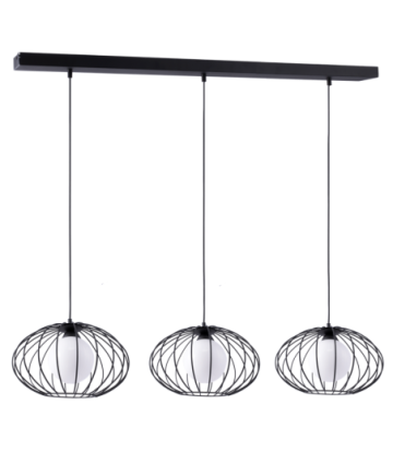 Lampa Wisząca KRONOS BLACK 3xE14