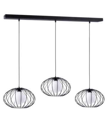 Lampa Wisząca KRONOS BLACK 3xE14