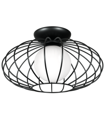 Lampa Sufitowa KRONOS BLACK 1xE14