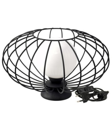 Lampka stołowa KRONOS BLACK 1xE14