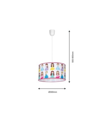 Lampa Wisząca PRINCESS 1xE27