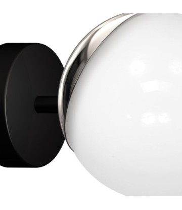 Kinkiet SFERA BLACK/CHROME 1xE14