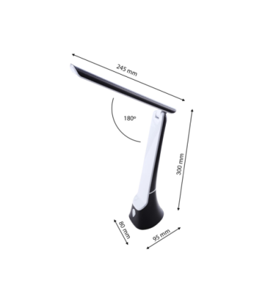 Lampa Biurkowa BLADE 5W LED Czarna