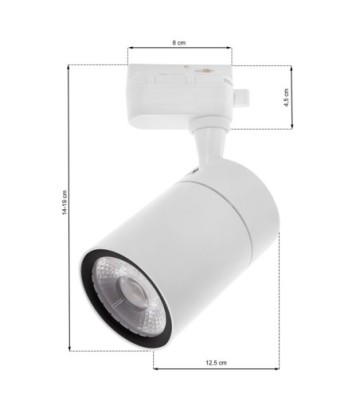 Lampa Sufitowa TRACK LIGHT 12W LED White 3000K