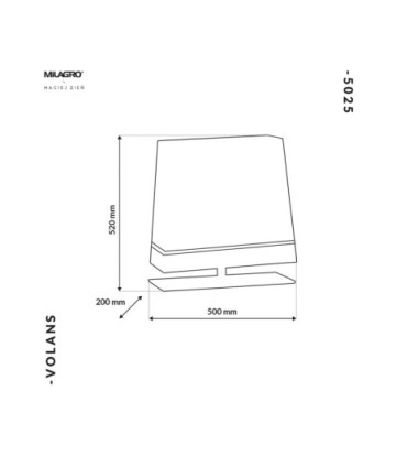 Lampa Stojąca VOLANS 1xE27