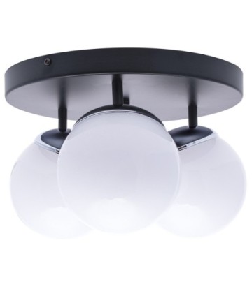 Lampa sufitowa SFERA BLACK/CHROME 3xE14