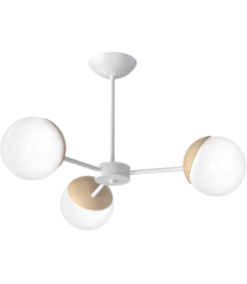 Żyrandol SFERA WOOD 3xE14
