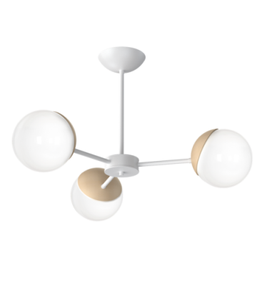 Żyrandol SFERA WOOD 3xE14