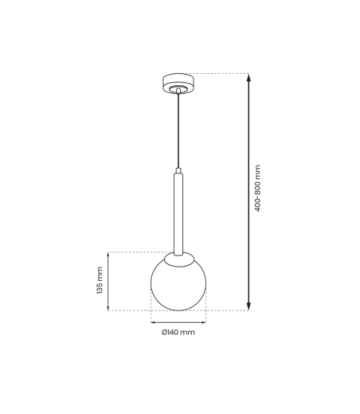 Lampa wisząca PARMA 1xE14