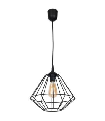 Lampa wisząca COLIN BLACK 1xE27