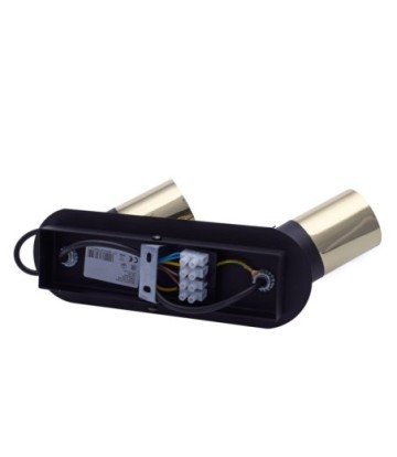 Lampa sufitowa WILSON BLACK 2xGU10