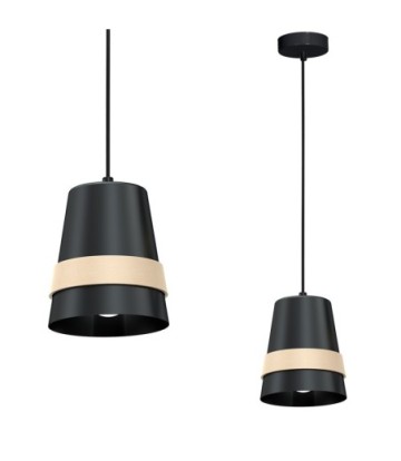 Lampa wisząca VENEZIA BLACK 1xE27