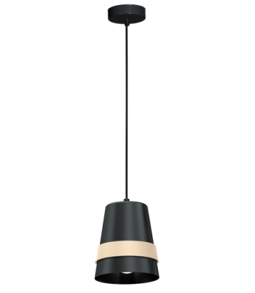 Lampa wisząca VENEZIA BLACK 1xE27