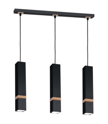 Lampa wisząca VIDAR BLACK 3xGU10