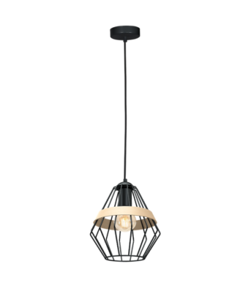 Lampa wisząca CLIFF BLACK 1xE27