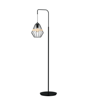 Lampa stojąca CLIFF BLACK 1xE27