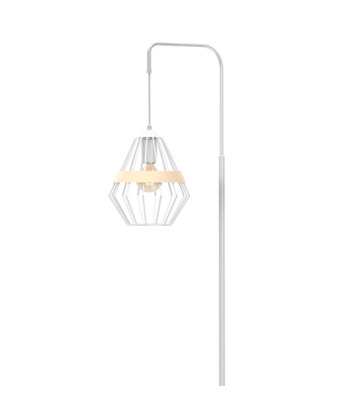 Lampa stojąca CLIFF WHITE 1xE27