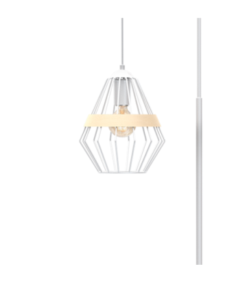 Lampa stojąca CLIFF WHITE 1xE27