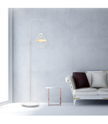 Lampa stojąca CLIFF WHITE 1xE27