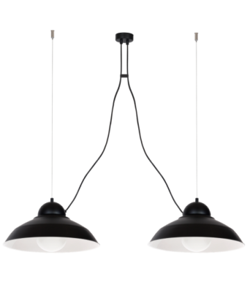 Lampa wisząca GUSTAV BLACK 2xE27